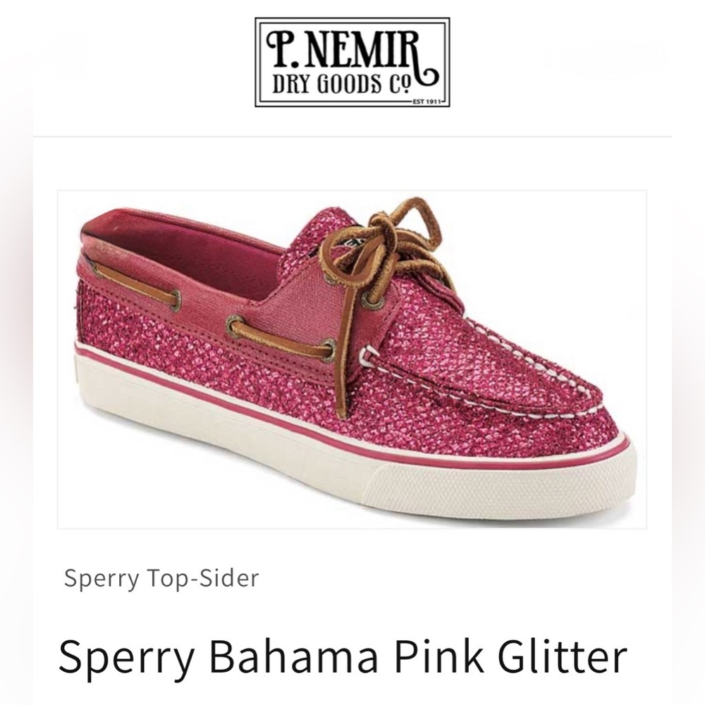 Sperry Top-Sider Bahama Boat Shoes in Pink Rosé size 7.5M